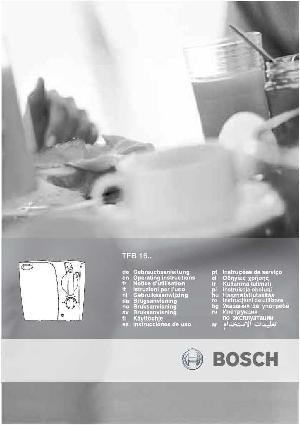 Инструкция BOSCH TFB-1610  ― Manual-Shop.ru