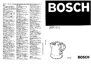 Инструкция BOSCH TWK-5301  ― Manual-Shop.ru