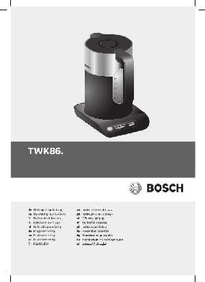 Инструкция BOSCH TWK-8613  ― Manual-Shop.ru