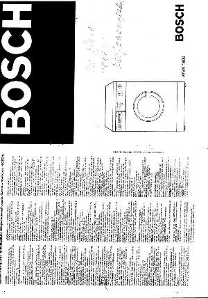 Инструкция BOSCH WMV-1600  ― Manual-Shop.ru