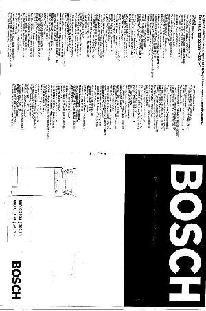 Инструкция BOSCH WOK-2030  ― Manual-Shop.ru