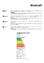 Инструкция BRANDT BWT-3RY63 