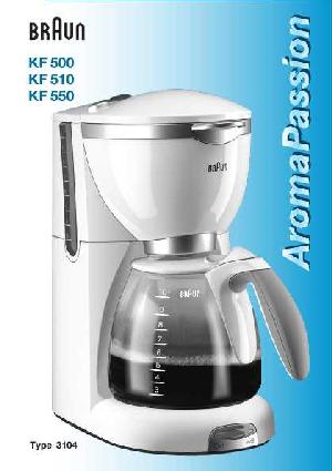 Инструкция Braun KF-500  ― Manual-Shop.ru