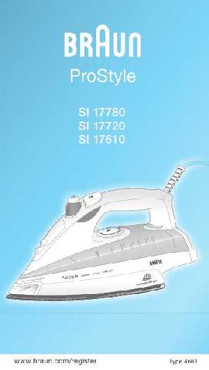 Инструкция Braun SI-17610  ― Manual-Shop.ru