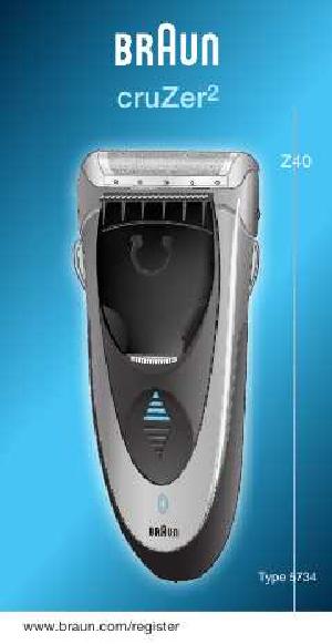 Инструкция Braun Z40 Cruzer2  ― Manual-Shop.ru