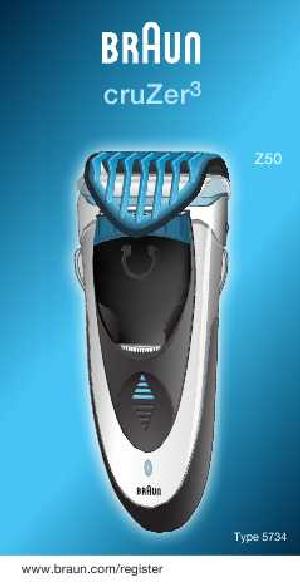 User manual Braun Z50 Cruzer3  ― Manual-Shop.ru