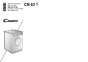 User manual Candy CN-63T  ― Manual-Shop.ru