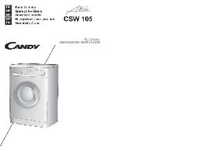 User manual Candy CSW-105  ― Manual-Shop.ru