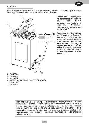 User manual Candy CTA-104AA  ― Manual-Shop.ru