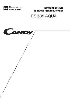 User manual Candy FS-635AQUA  ― Manual-Shop.ru