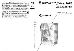 User manual Candy Holiday 1040R  ― Manual-Shop.ru