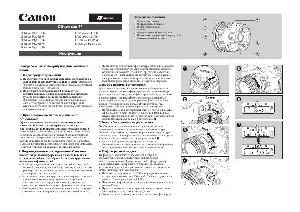 Инструкция Canon EF 14 mm F2.8L USM  ― Manual-Shop.ru