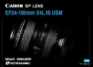 Инструкция Canon EF 24-105 mm F4L IS USM  ― Manual-Shop.ru