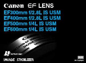Инструкция Canon EF 300 mm F2.8L IS USM  ― Manual-Shop.ru