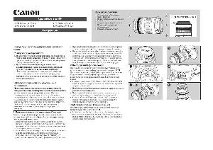 User manual Canon EF 75-300 mm F4-5.6 III  ― Manual-Shop.ru