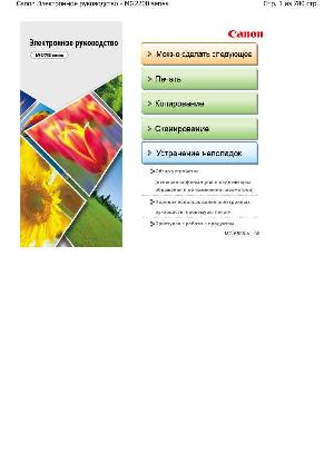 User manual Canon MG-2200  ― Manual-Shop.ru