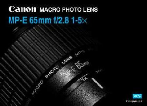 Инструкция Canon MP-E65mm F2.8 1-5x  ― Manual-Shop.ru
