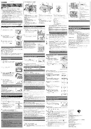 Инструкция Canon SureShot 150U  ― Manual-Shop.ru