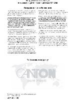 User manual Canton CD-3200 Active 