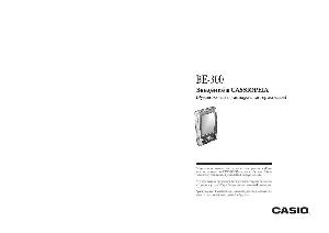 Инструкция Casio BE-300  ― Manual-Shop.ru