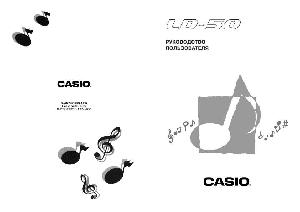 User manual Casio LD-50  ― Manual-Shop.ru