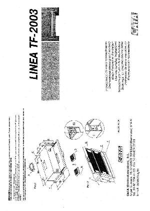 Инструкция Cata TF-2003 Duralum Linea  ― Manual-Shop.ru