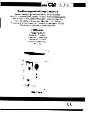 Инструкция Clatronic FR-2766  ― Manual-Shop.ru