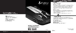User manual Cobra RU-860  ― Manual-Shop.ru