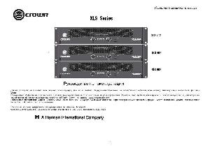 User manual Crown XLS-602  ― Manual-Shop.ru