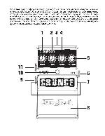 Инструкция DIGITECH Grunge Distortion 