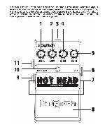 Инструкция DIGITECH Hot Head Distortion 