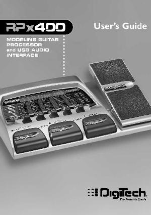 Инструкция DIGITECH RPx-400  ― Manual-Shop.ru