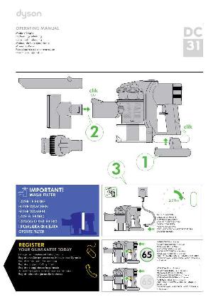 Инструкция Dyson DC-31  ― Manual-Shop.ru