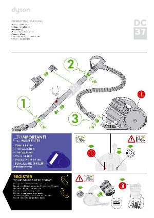 Инструкция Dyson DC-37  ― Manual-Shop.ru