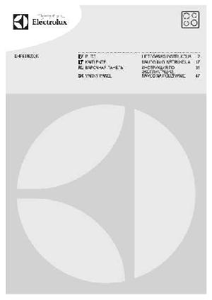 User manual Electrolux EHF-6346XOK  ― Manual-Shop.ru