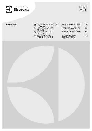 User manual Electrolux EHH-6540FOK  ― Manual-Shop.ru