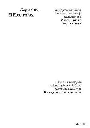 User manual Electrolux ENN-28600  ― Manual-Shop.ru