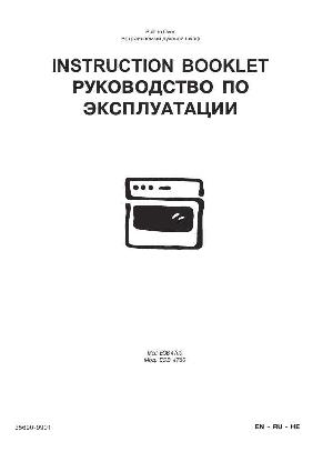 User manual Electrolux EOB-4760 X  ― Manual-Shop.ru