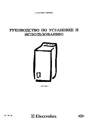 User manual Electrolux EW-1022T  ― Manual-Shop.ru