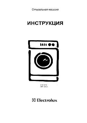 User manual Electrolux EWF-810  ― Manual-Shop.ru