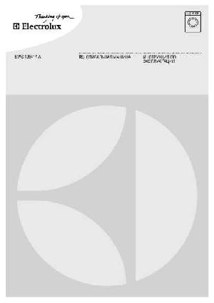 Инструкция Electrolux EWS-125417A  ― Manual-Shop.ru