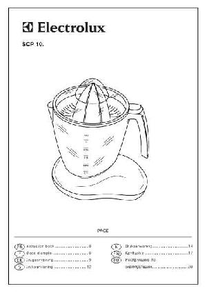 Инструкция Electrolux SCP-1060  ― Manual-Shop.ru