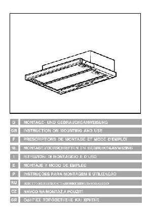 Инструкция Elica Gea  ― Manual-Shop.ru