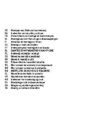 User manual Elica Tender  ― Manual-Shop.ru