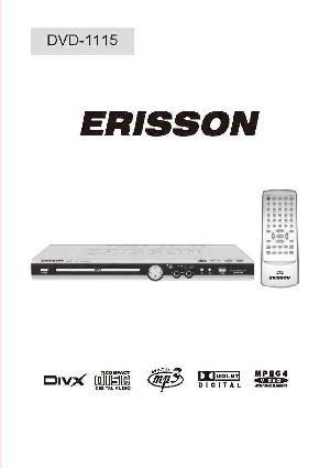Инструкция ERISSON DVD-1115  ― Manual-Shop.ru