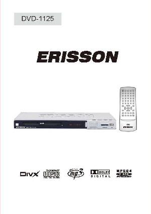 Инструкция ERISSON DVD-1125  ― Manual-Shop.ru