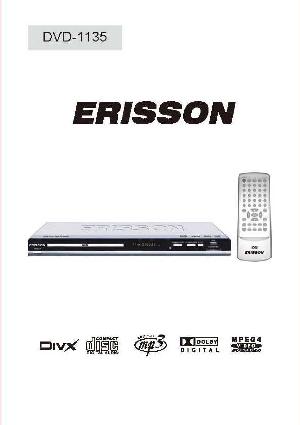 User manual ERISSON DVD-1135  ― Manual-Shop.ru