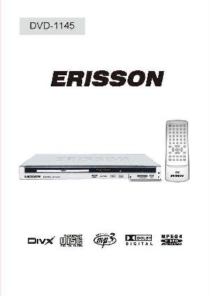 User manual ERISSON DVD-1145  ― Manual-Shop.ru