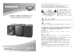 Инструкция ERISSON MS-739  ― Manual-Shop.ru