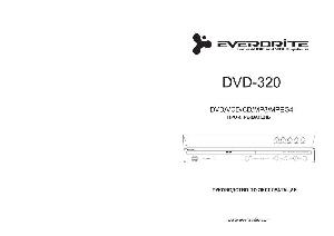 User manual EVERBRITE DVD-320  ― Manual-Shop.ru